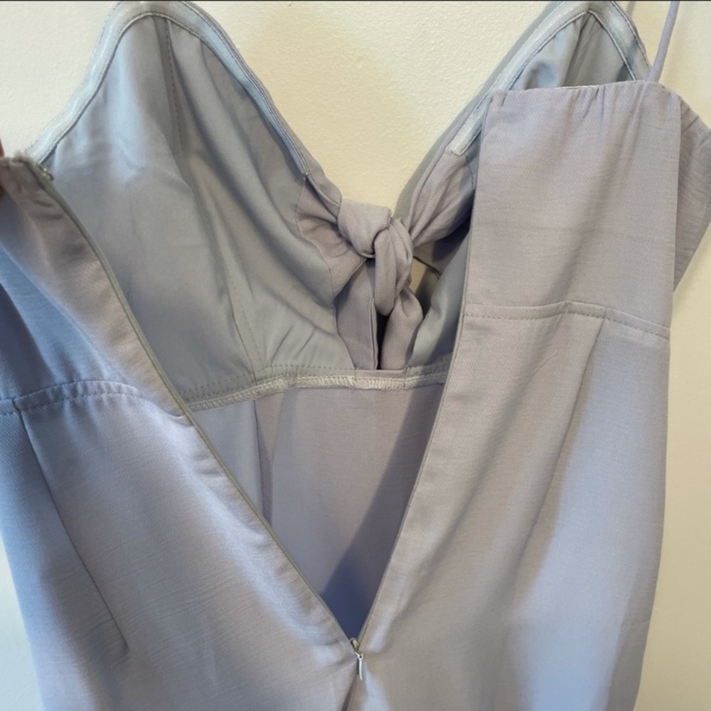 Saints & Secrets Baby Blue Flutter Dress NWT - Picture 15 of 15